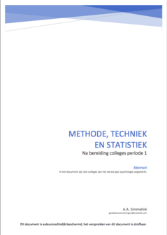 MTS 1 - Inkijkexemplaar
