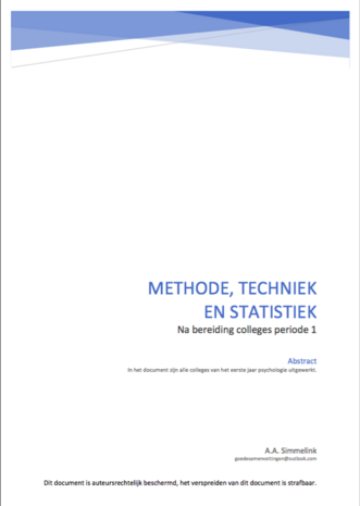 MTS 1 - Inkijkexemplaar